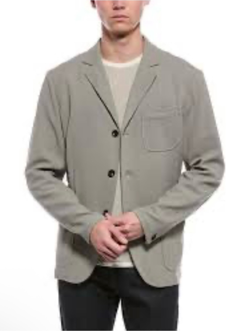 rag & bone Men's Lightweight Blazer Jacket - Sage